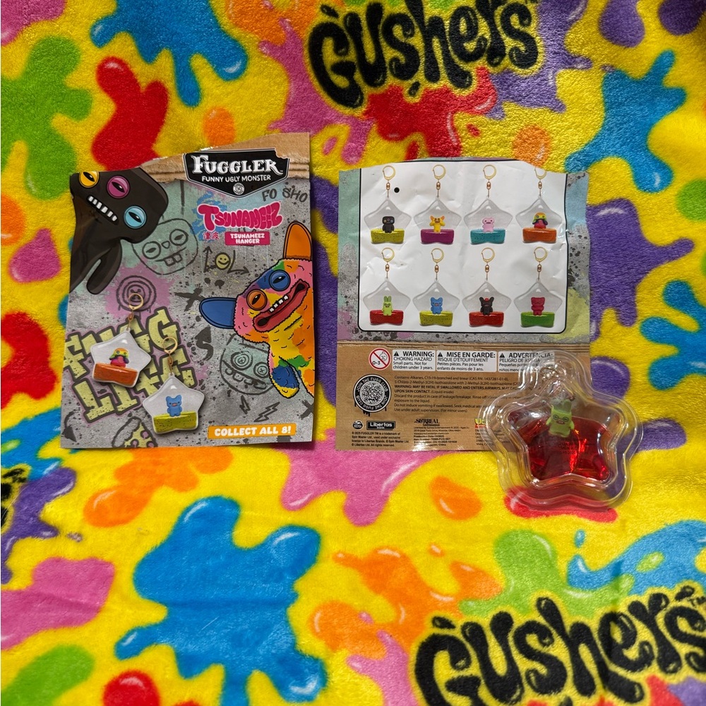 NEW FuggleR Keychain - RABID RABBIT